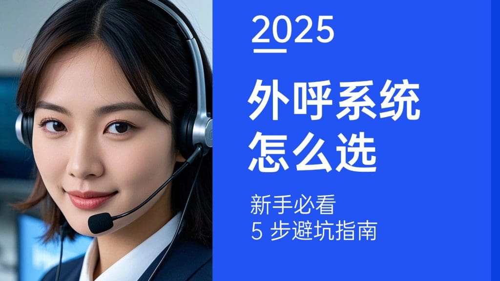 外呼系统怎么??？新手必看 5 步避坑指南