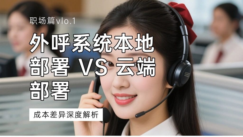 外呼系统本地部署 VS 云端部署：成本差异深度解析?